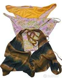 set costumi da bagno slip e reggiseno