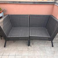 Divano esterno ikea
