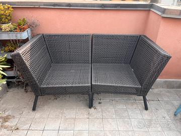 Divano esterno ikea