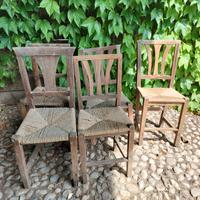 SEDIE IMPAGLIATE TRADIZIONE CONTADINA