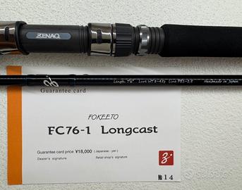 Zenaq Fooketo Longcast1 FC76-1 Casting 8-45gr