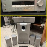 Yamaha Sintoamplificatore HTR5930+Subwoofer+Casse