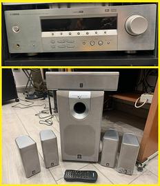 Yamaha Sintoamplificatore HTR5930+Subwoofer+Casse