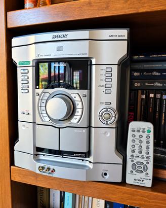  Hi-Fi Sony MHC  RC20 3 CD MP3- Completo 