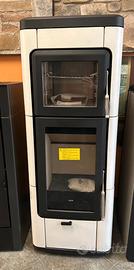 STUFA MODELLO SAVA WOOD CON FORNO