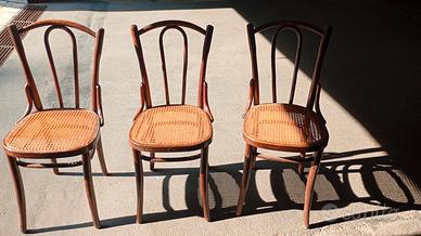 3 sedie thonet 