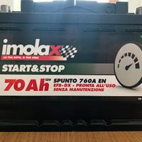 Batteria per auto nuova