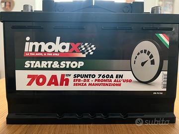 Batteria per auto nuova