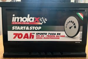 Batteria per auto nuova