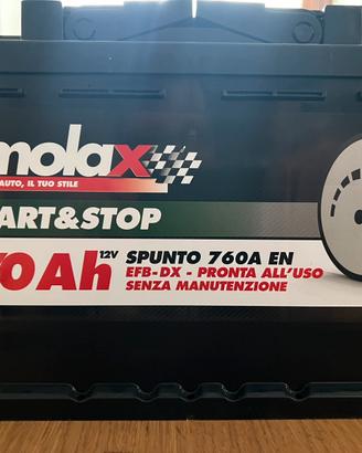 Batteria per auto nuova