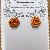 Orecchini Rose in Carta Handmade Origami