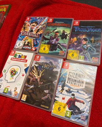 Bundle 6 Giochi Nintendo Switch