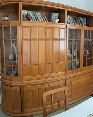 Mobile in legno massello rovere