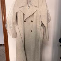 🤍Cappotto lungo beige Dorothy Perkins L nuovo