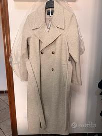 🤍Cappotto lungo beige Dorothy Perkins L nuovo