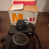 Fotocamera Minolta A5 vintage