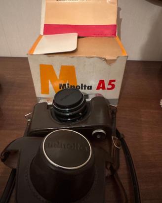 Fotocamera Minolta A5 vintage