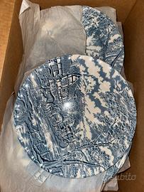 Set 18 piatti Royal Wessex - ceramica inglese