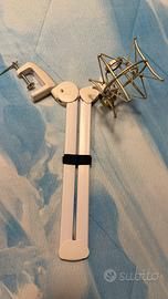 Asta supporto microfono da studio