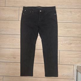 Jeans neri uomo Emporio Armani Lab – taglia [inser