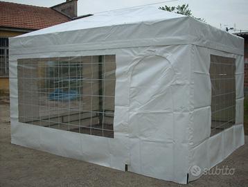 Gazebo m. 3x4 in PVC - NUOVO