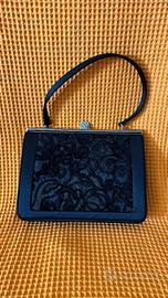 FONTANA MODELLI borsa ricamata in pizzo