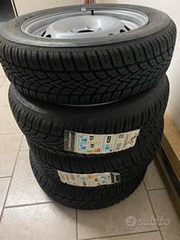 4 gomme - pneumatici invernali con cerchi