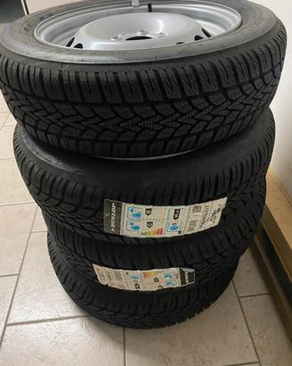 4 gomme - pneumatici invernali con cerchi
