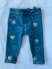 Jeans bambina 3-6 mesi