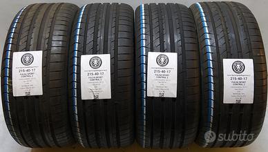 4 GOMME 215 40 17 FULDA A50715