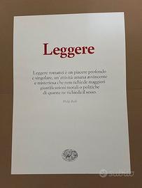 Quadro Leggere Leggere Roth Nuovo