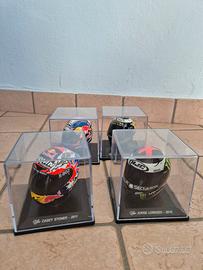 Caschi piloti moto GP in miniatura