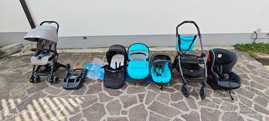 TRIO PEG PEREGO BOOK S+ISOFIX +BÉBÉ CONFORT LARA