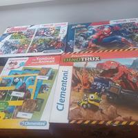 puzzle e tombola degli animali