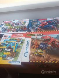 puzzle e tombola degli animali