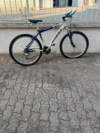 mountain bike olympia vintage 26” -blu e bianca