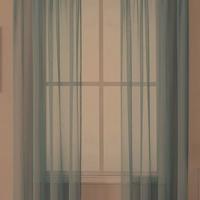 Tenda sottile colore azzurro cielo Leroy Merlin