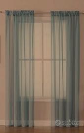 Tenda sottile colore azzurro cielo Leroy Merlin