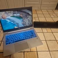 portatile HP EliteBook 745 G5 con doking