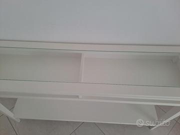 consolle con vetro