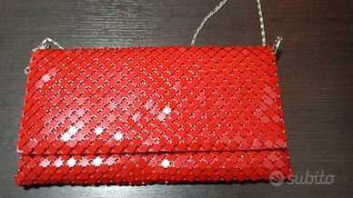 Pochette paillettes con tracolla