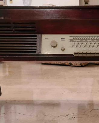 BRAUN Mobile Radio e Giradischi vintage d'epoca