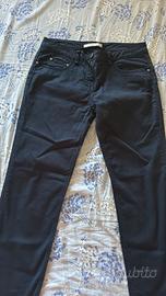 jeans skinny a vita bassa blu, Scervinio Street