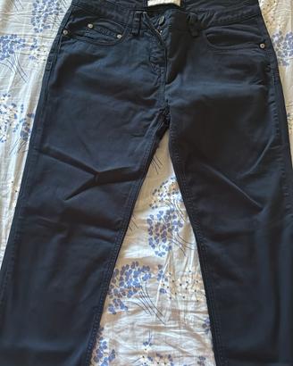 jeans skinny a vita bassa blu, Scervinio Street