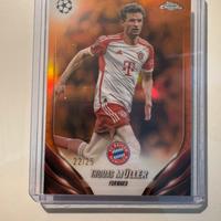 Carta topps chrome numerata 22/25