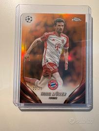 Carta topps chrome numerata 22/25