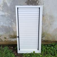 persiana a scorrimento alluminio bianca 