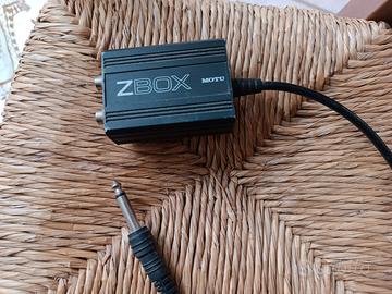 motu zbox adattatore di impedenza