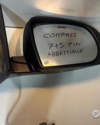 Specchietto retrovisore dx jeep compass 2017>2024