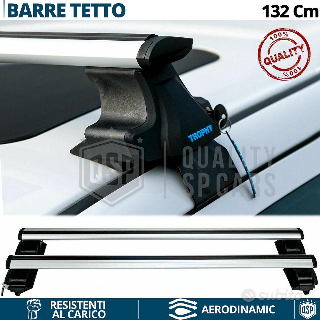 Portapacchi Per Jeep Renegade 2014 - Barre Portatutto 130cm In Alluminio Con Antifurto - Foto 7